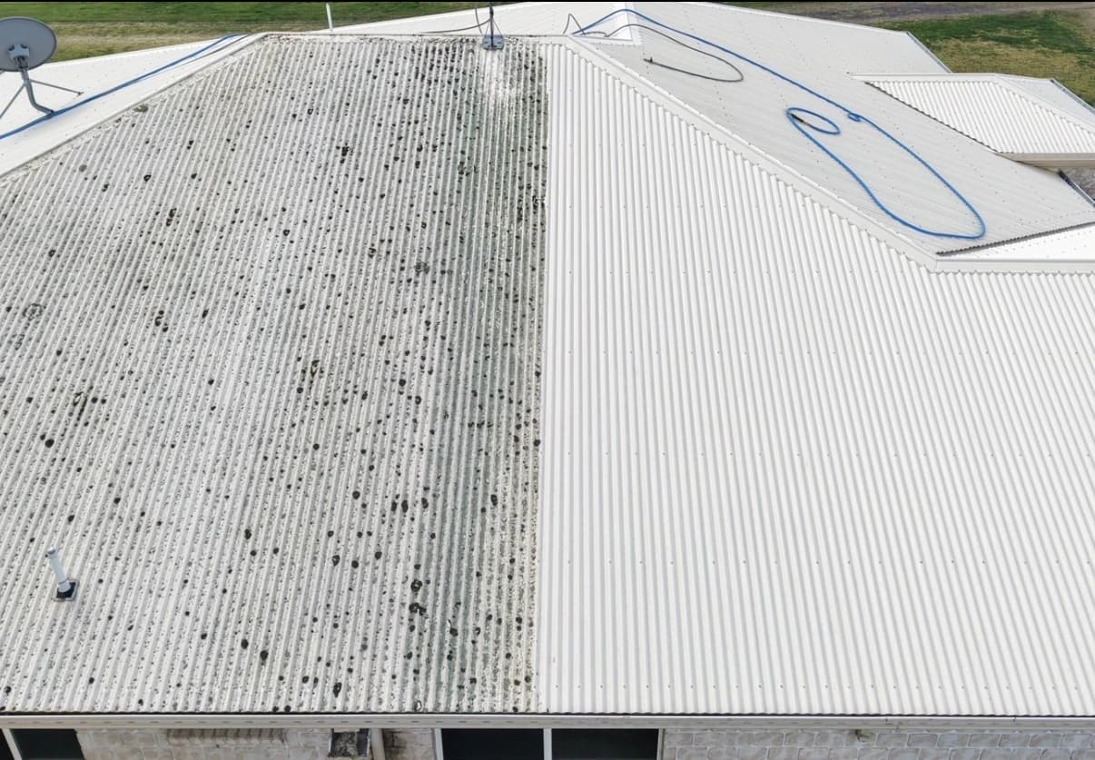 Roof clean - Clifton - midway dirty