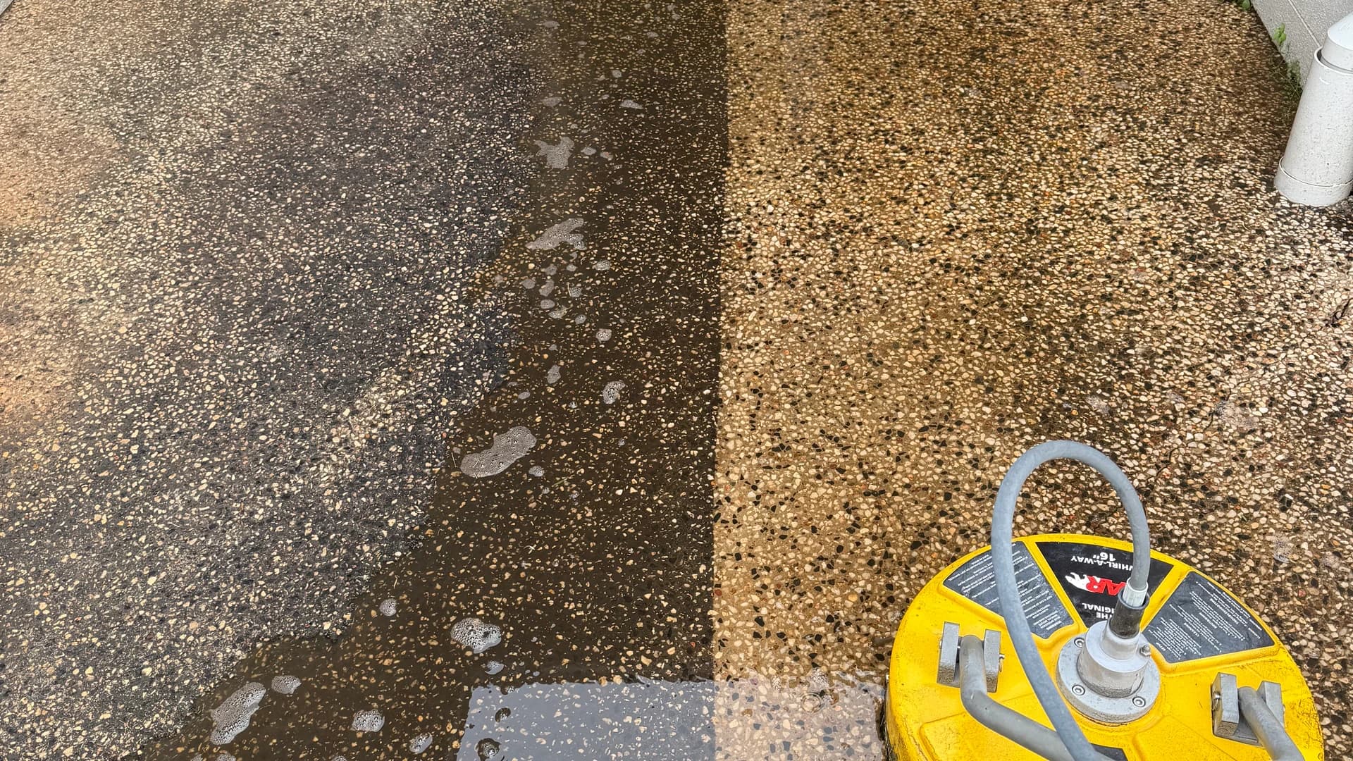 Driveway cleaning