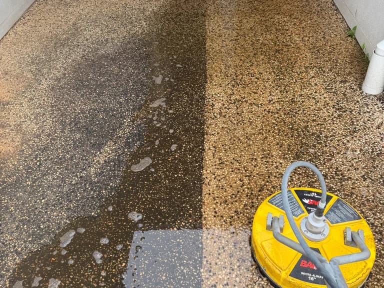 Driveway cleaning